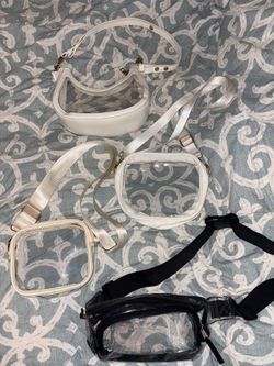 Vinyl Clear Plastic Festival Concert Bags New