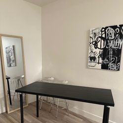 Black Table 