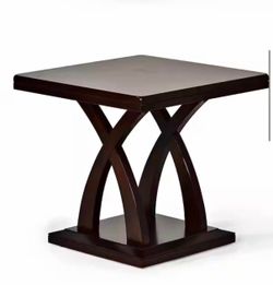 Jocelyn Espresso Cherry Classic End Table