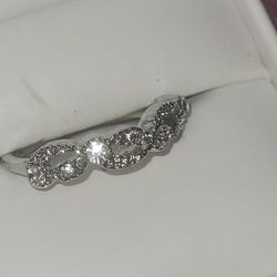 Austrian Crystal Ring Size 6