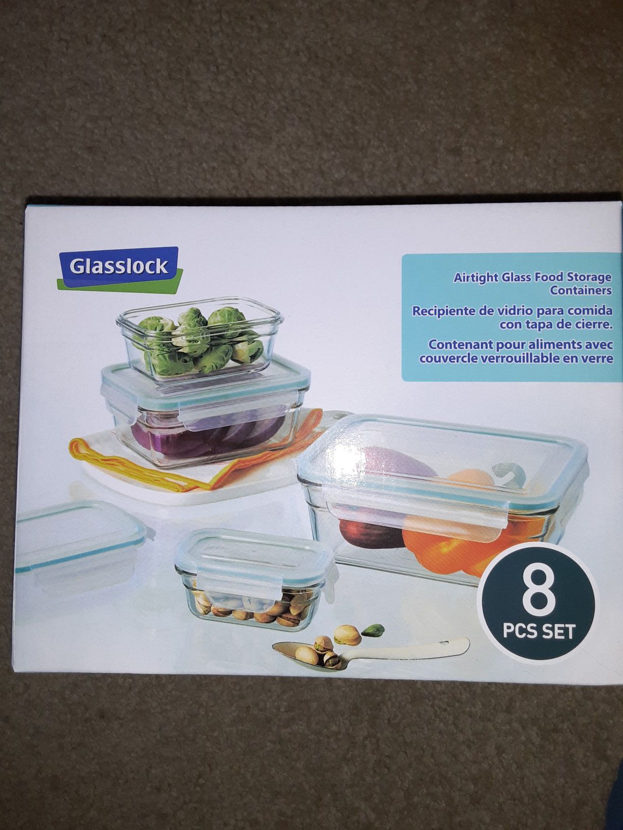Glasslock Food Storage Containers