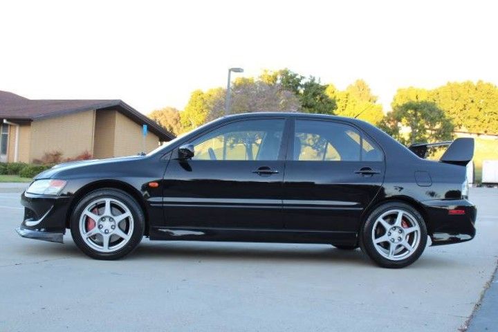 Factory Chrome Wheels 2003 Mitsubishi Lancer Evolution
