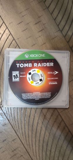 Disc Tomb Raider Shadow of Microsoft Xbox One Video Game