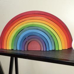 Montessori Wooden Rainbow