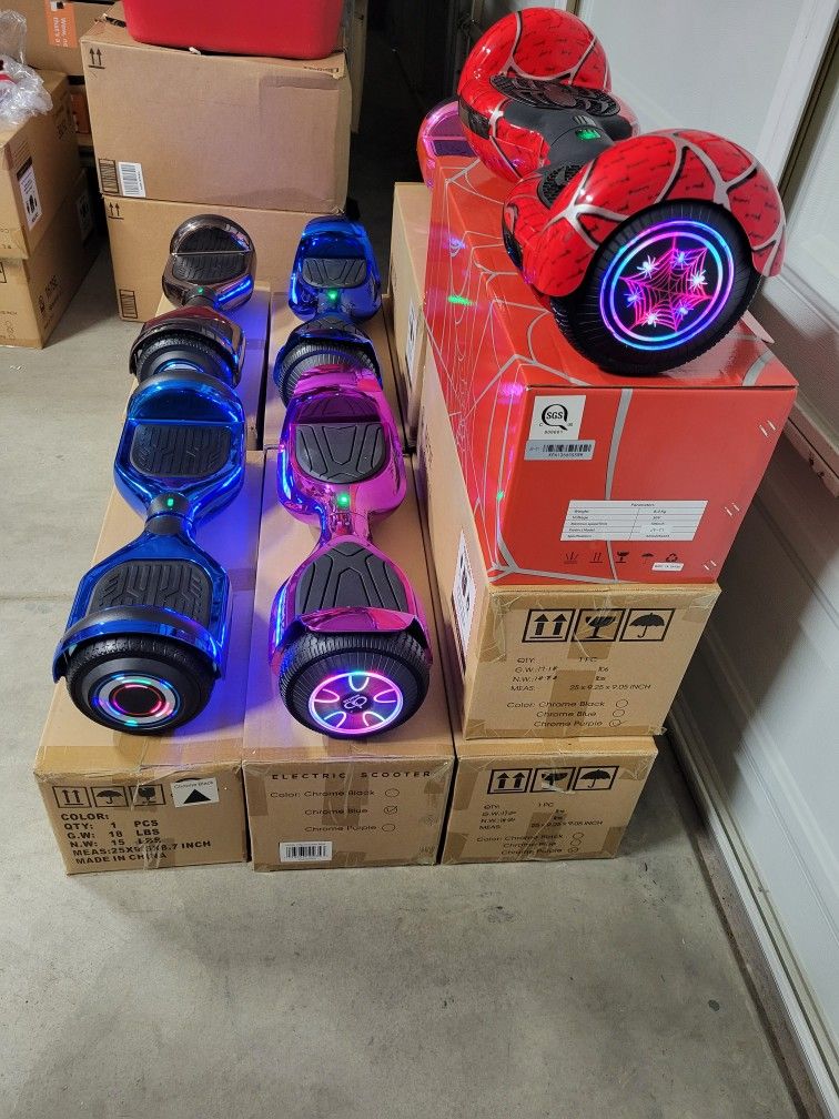 💥smart Balance Hoverboard With Bluetooth Speaker