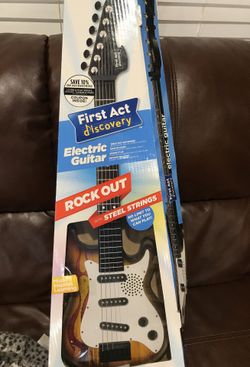 First Act Electric Guitar with Steel Strings