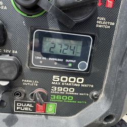 Predator 5000w Generator 2700 Hours Carb Needs Cleaned