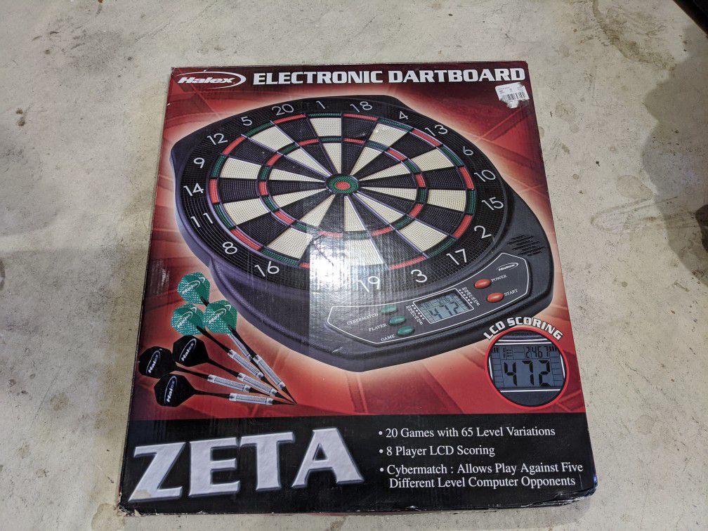 Electronic dart board Zeta Halex Games