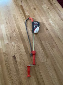 3’ toilet auger (plunger)