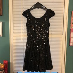 Sparkly Black Dress