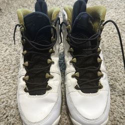 🗿 Air Jordan 9 “Statue” – Women’s Size 7Y (7/10 Condition)