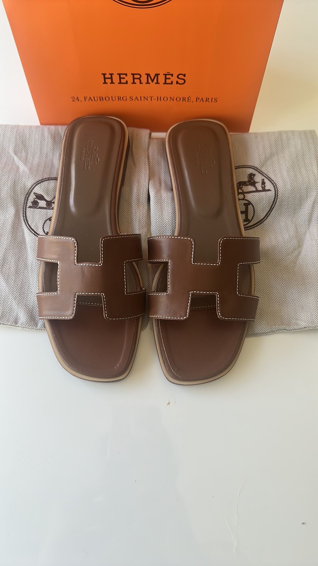 Hermes Oran Sandals