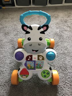 Zebra Walking Learning Toy 