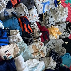 0-3 & 3-6 Month Boys Clothing Lot 