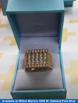 Men's Ring - Yellow Gold 14k (.585) 14.2 grams Size 10