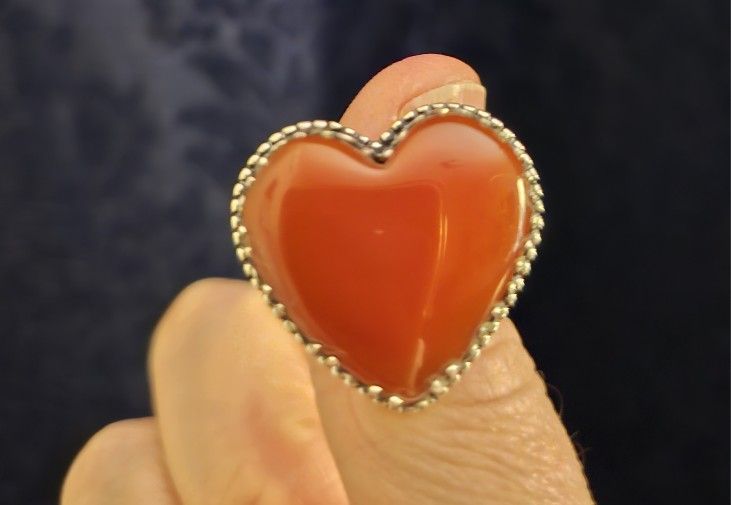 Red Carnelian Ring