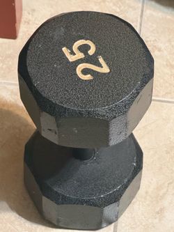25lb dumbbell