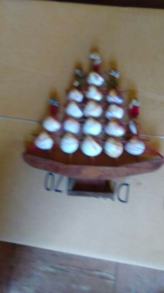 Seashell boat $12