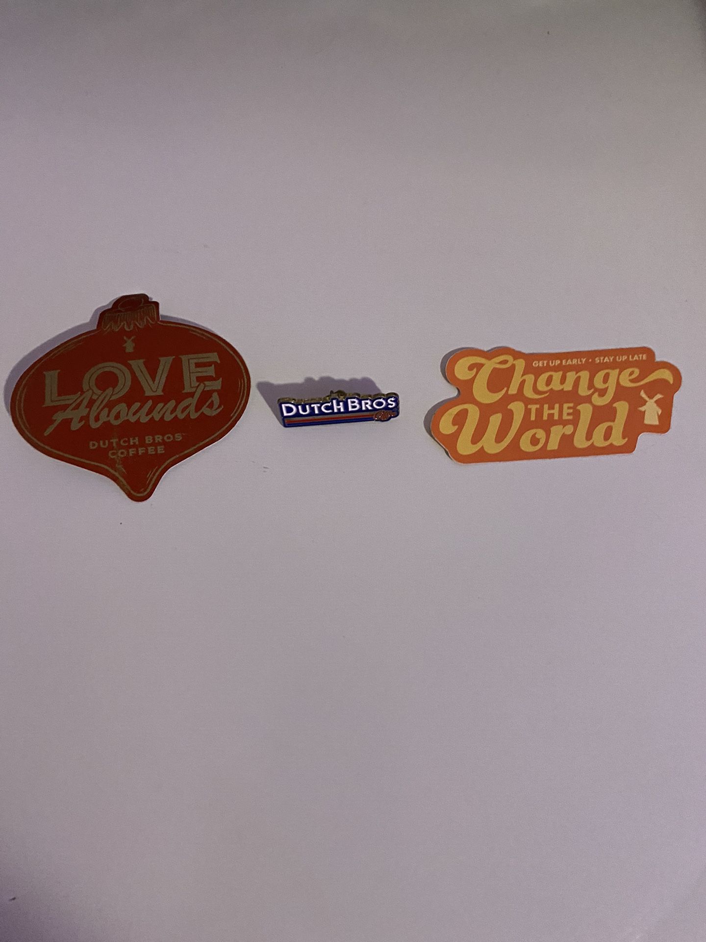 Duch Bro Pin & Stickers