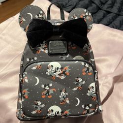 Halloween Mikey And Minnie Disney Loungefly