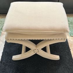 Beige Ottoman 