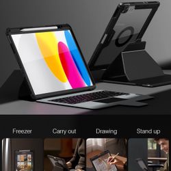 Nillkin for iPad 10th Generation Case with Keyboard & iPad 11th