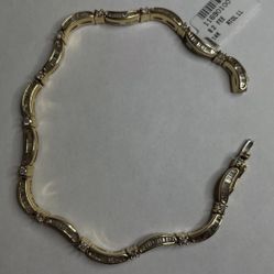 14KWG Ladies 2.50CTW Bracelet