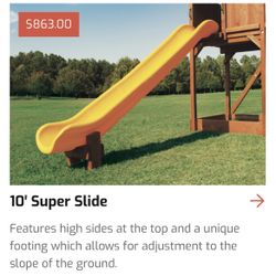 Play Ground Slide, Swing, Trapeze Bar