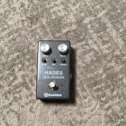 Gamma Heads Metal Distortion Foot Peddle