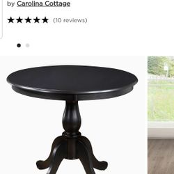 pedestal table brand new in box