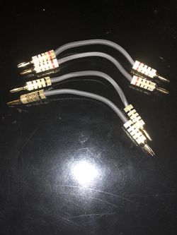 Speaker jumper wires