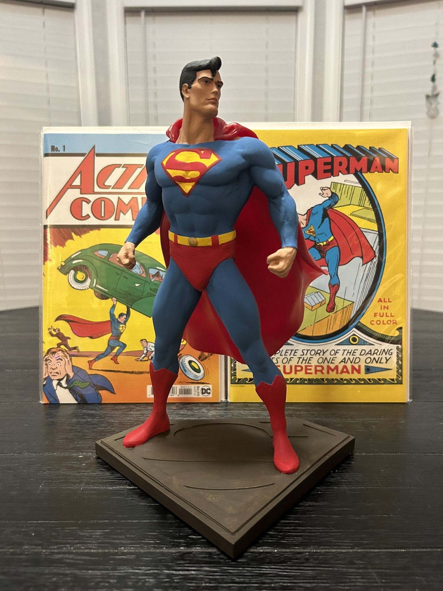 Superman Limited Edition Cold Cast Statue 1993 Full Scale Randy Bowen #1491/6100 