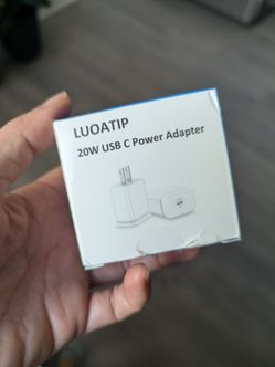 LUOATIP 20W USB C power adapter