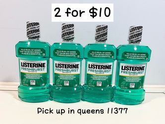 Listerine Mouthwash 1L -2 for $10