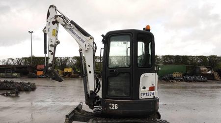 2017 Bobcat E26 – $22,500 – 2,400 hrs