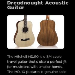 Mitchell Acoustic guitar 3/4