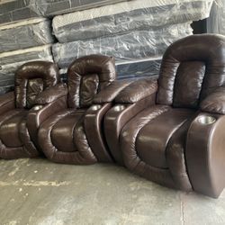 Leather Chairs Set 🦖