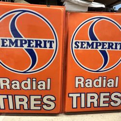 4’x6’ Two-Sided Dealership Semperit Radial Tires Sign