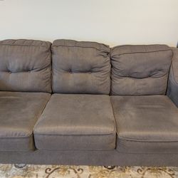 3 Piece Gray Sofa Set 