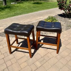 Chair Height Stools X2
