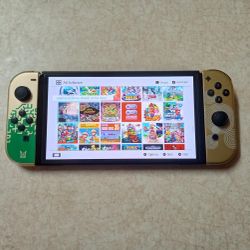 NINTENDO SWITCH OLED with 512GB SD Loaded With 125 POPULAR SWITCH GAMES