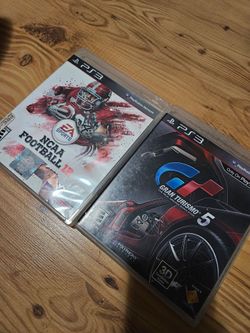 PS3 Games Bundle – NCAA Football 12 & Gran Turismo 5