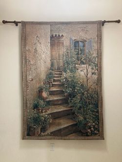 Wall Tapestry
 Size: 52" x  78"
$125 OBO   
Retail was $425