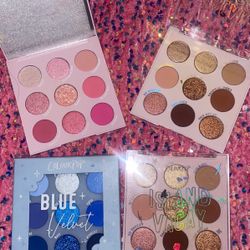 Eyeshadow palettes 