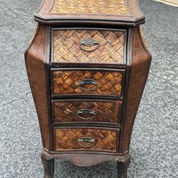 End Table With Drawers