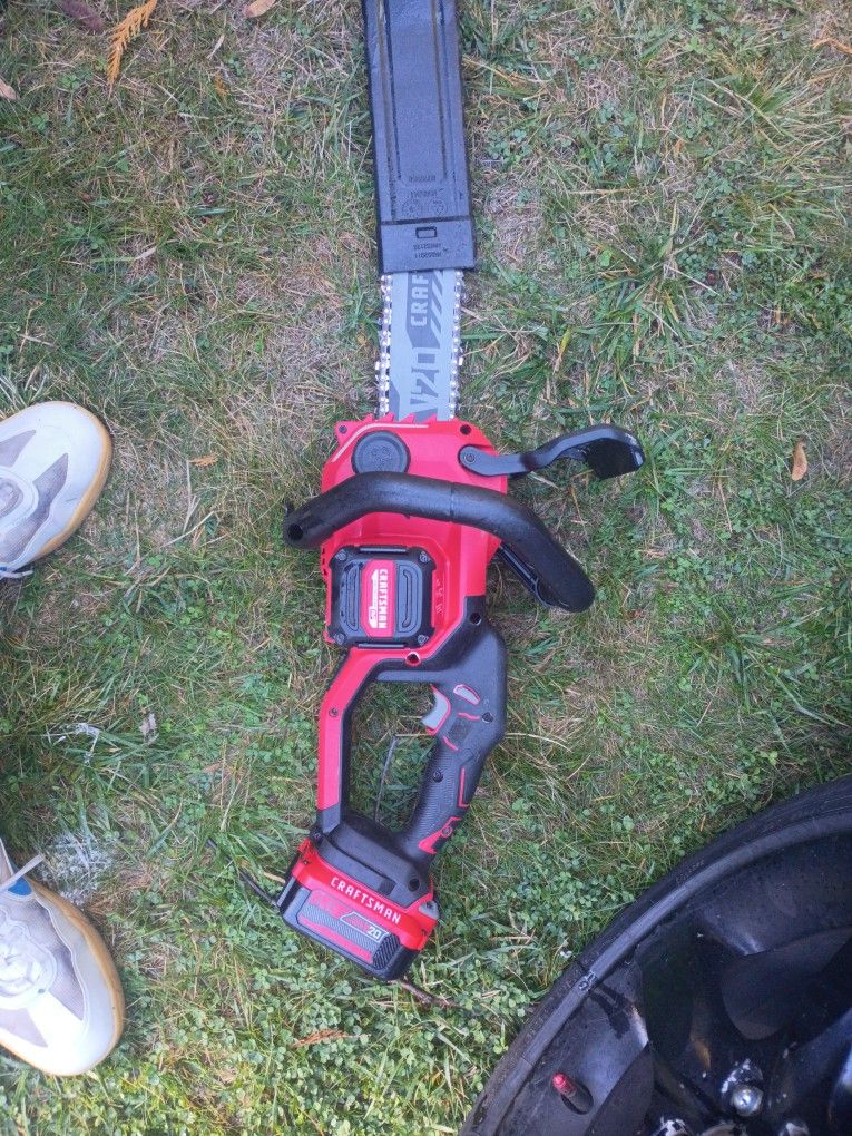 Craftsman Brushless 12-in Chainsaw