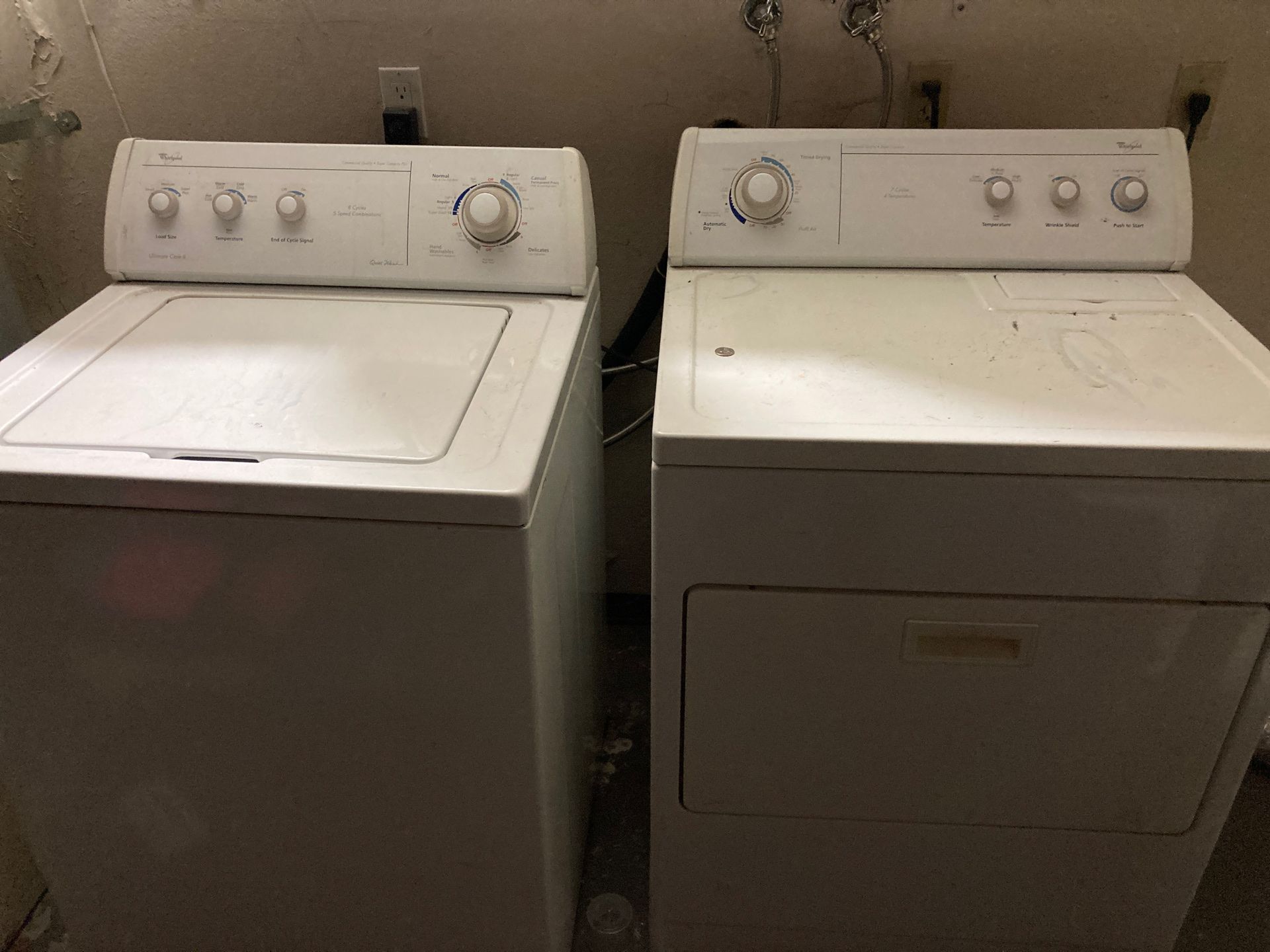 Wash and Dryer