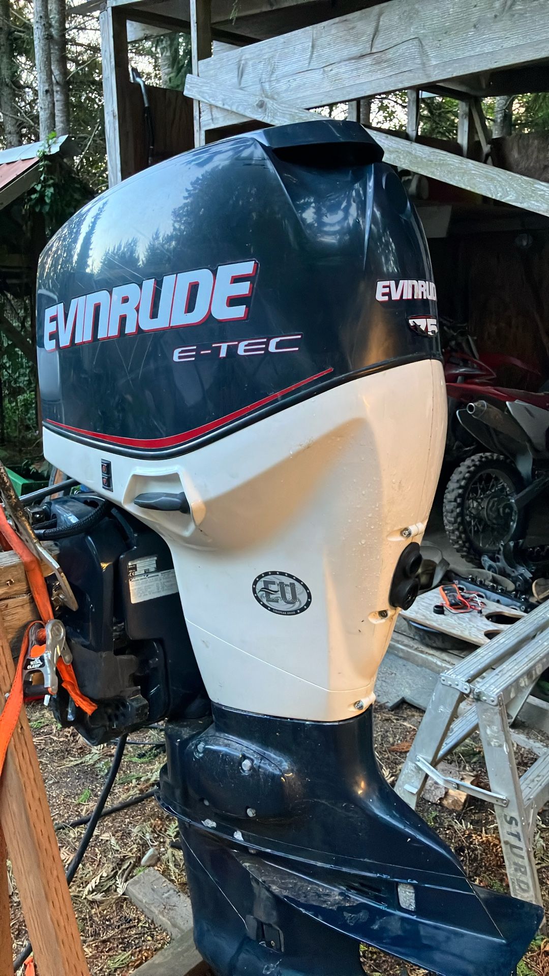 Evinrude E Tec 75