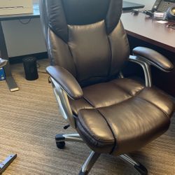 High Back Bonded Leather Office Chair