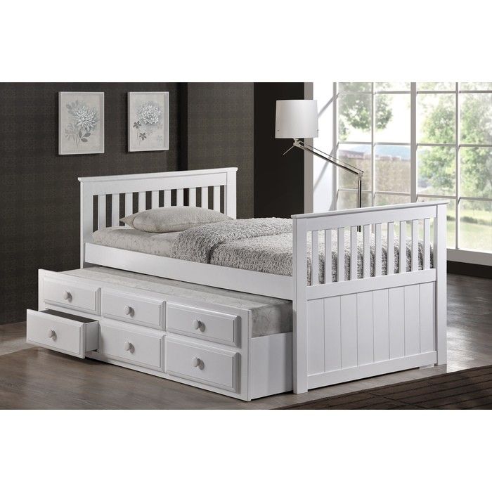 Warehouse Clearance Sale! Brand New Twin Size Captains bed w/Trundle